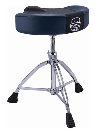 Banco Mapex C/ Assento Selim Ajuste Espiral - T855BL