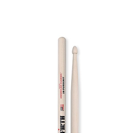 Baqueta Vic Firth American Classic 5B PureGrit sem Verniz – 5BPG