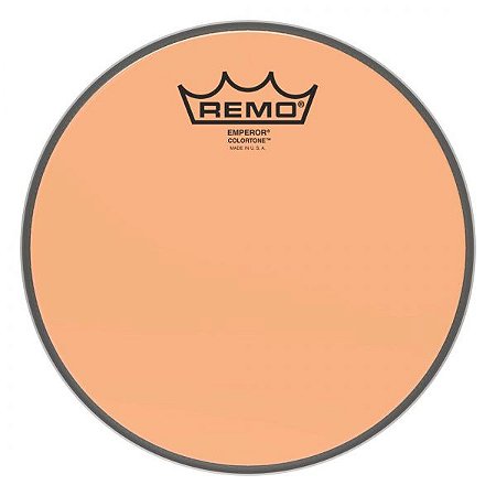 Pele Remo Emperor Colortone Laranja 12"