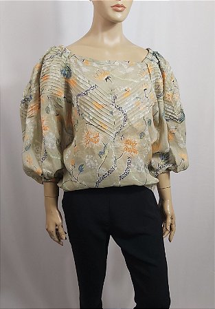 Chloé - Blusa estampada