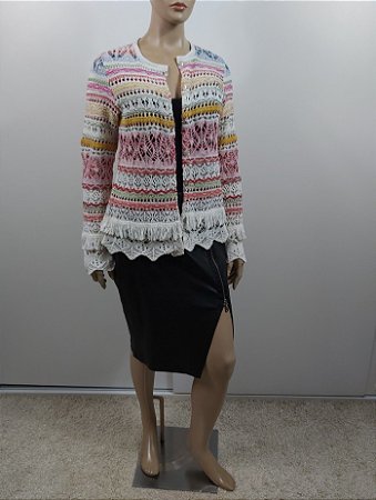 Cecilia Prado - Cardigan multicolorido