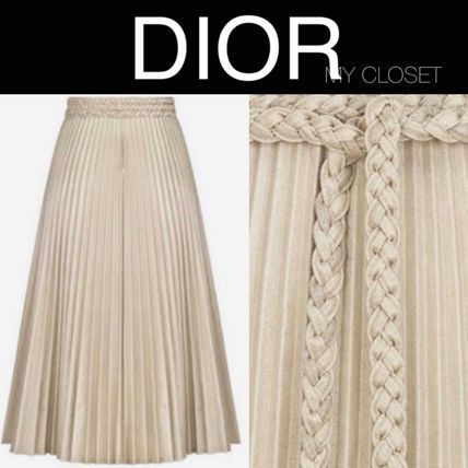Christian Dior - Saia longa plissada - 2021/22