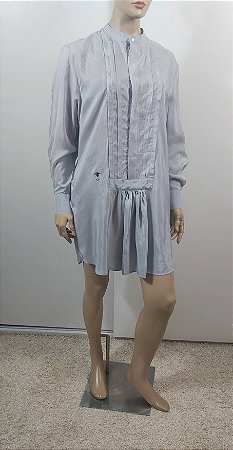 Christian Dior - Vestido chemise curto em seda