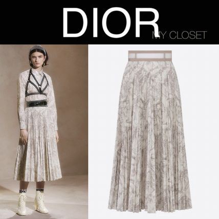 Christian Dior - Saia plissada / Coleção Croisiére 2022