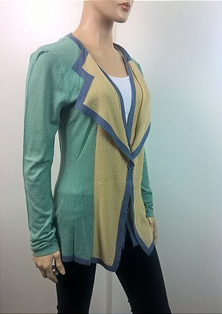 Roland Mouret - Cardigan color block