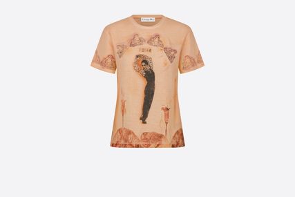 Christian Dior - T-Shirt Tie Dye fuego / Ss 2023