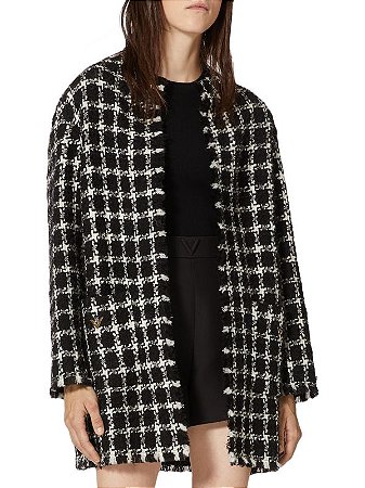 Valentino Garavani - Casaco VGOLD de tweed quadriculado