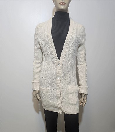 Manrico - Maxi cardigan em cashmere