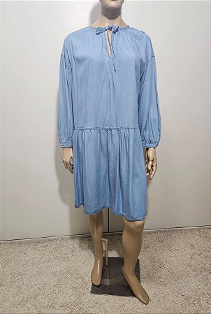 Primark - Vestido algodão azul