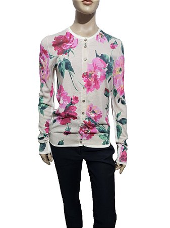 Dolce Gabbana cardigan estampado