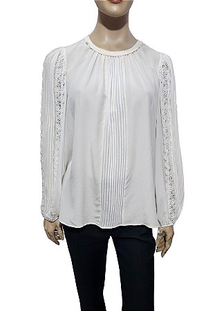 Chloé Bata nervuras off white
