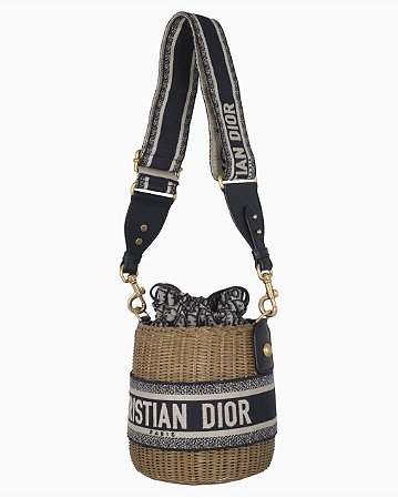 Bolsa Dior Oblique Wicker Basket Monograma 2021