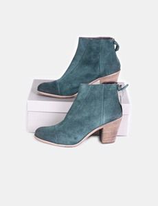 Hoss - Zip Back Suede Bootie