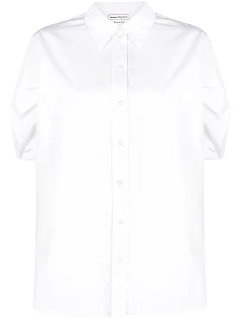 Alexander Mcqueen - Camisa manga bufante