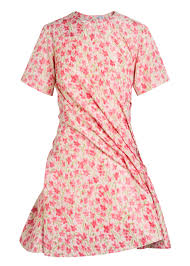 Loewe - Vestido em tafeta floral
