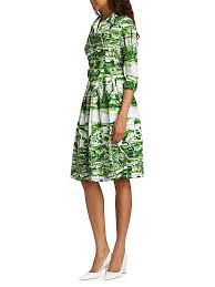 Samantha Sung - Vestido estampa azulejo