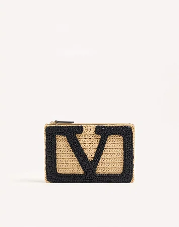 Valentino Garavani - Clutch Raffia Viva Superstar