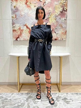 Christian Dior - Vestido Chemise Preto / 2025