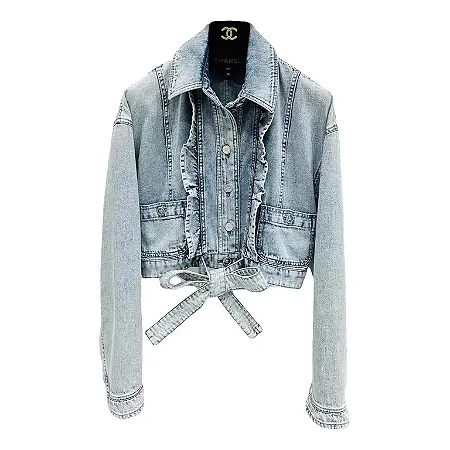 Chanel - Jaqueta jeans azul