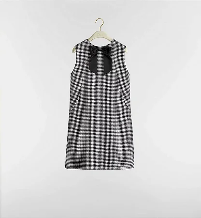 Christian Dior - Vestido curto com corte reto