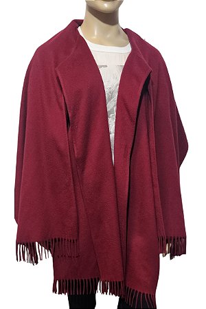 Salvatore Ferragamo - Capa Em Cashmere Vermelha