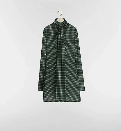 Christian Dior - Vestido curto com gola de laço / 2026