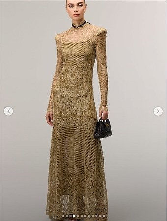 Christian Dior - Vestido longo arabescos / 2026