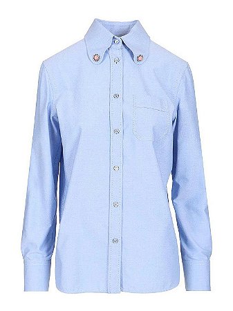 Valentino Garavani - Camisa de algodão oxford