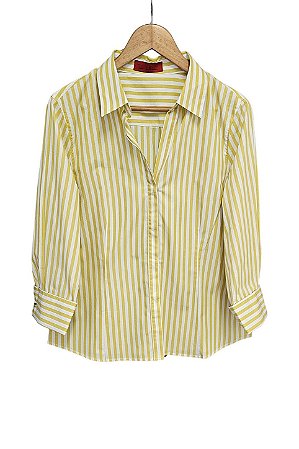 Carolina Herrera - Camisa Listrada Algodão