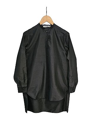 Christian Dior - Camisa em tafeta seda