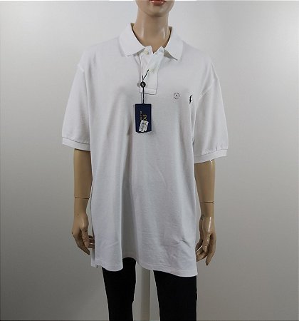 Polo Rauph Laurent - Camisa Polo branca (MASCULINA XL)