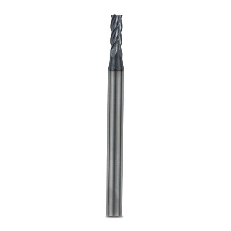 FRESA PARA AÇO TOPO RETO 3MM 4 CORTES 50HRC