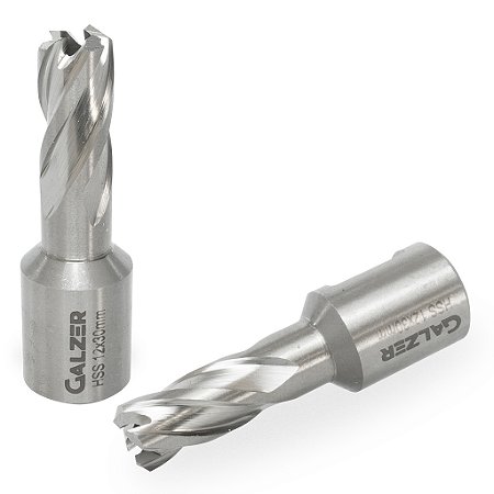 Broca Anular Para Aço Rápido 12 X 30 Hss Encaixe Weldon