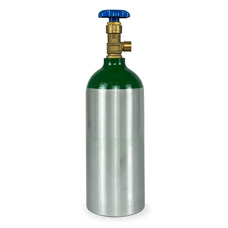 Cilindro De Oxigenio Em Aluminio 1.7 Litros Com Valvula