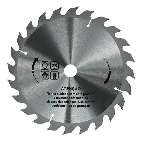 SERRA CIRCULAR DE METAL DURO: 8" x 24 DENTES - 200 MM x 20 MM