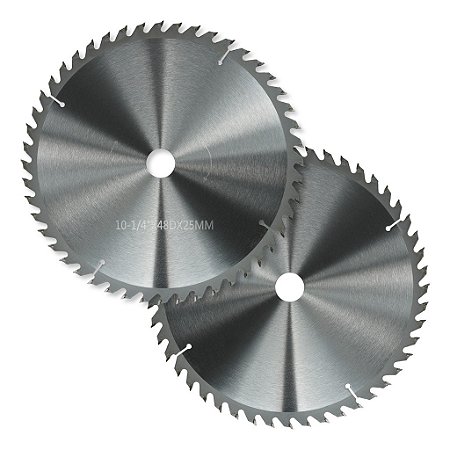 SERRA CIRCULAR DE METAL DURO: 10" x 48 DENTES - 250 MM x 25 MM