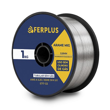 Arame Para Solda Mig 0.8mm Tubular Sem Gás E71T-SG 1kg