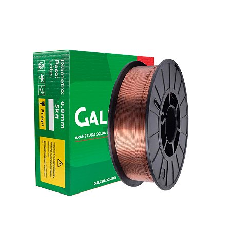 Arame Para Solda Mig Er70s-6 0.8mm - 5kg