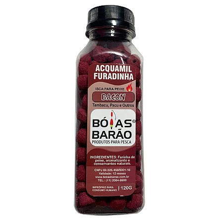ACQUAMIL FURADINHA - BACON - GARRAFA 120GR