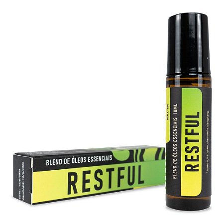 KIT ROLL-ON OLEO ESSENCIAL 10ML RESTFULL - UN