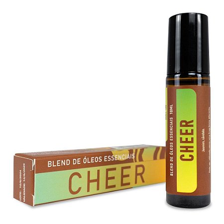 KIT ROLL-ON OLEO ESSENCIAL 10ML CHEER - UN