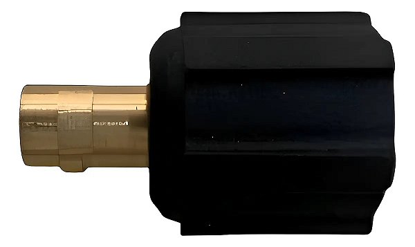 Adaptador Maquina Solda Conector Engate De 13mm Para 9mm Macho - fêmea