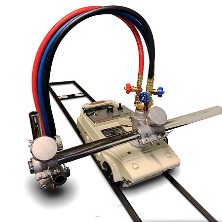 MAQUINA CORTE GAS CG1-30 TARTARUGA COM TRILHO DE 1,80 METROS