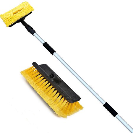 VASSOURA EXTENSIVEL C/ ENTRADA DE AGUA 3 METROS