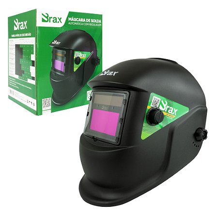 Máscara De Solda Automática Com Regulagem Display Digital