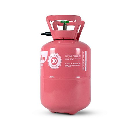CILINDRO PORTATIL GAS HELIO P/ 30 BALOES