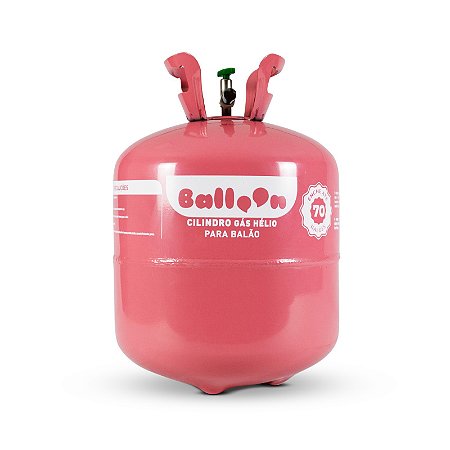 CILINDRO PORTATIL GAS HELIO P/ 70 BALOES