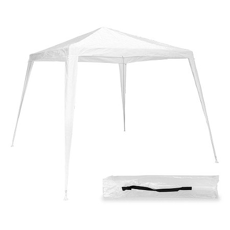 Tenda Gazebo Desmontável Polietileno 3x3m Cor Branco