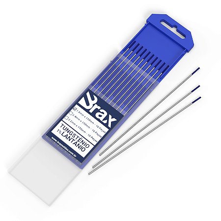 ELETRODO TUNGSTÊNIO 1% LANTANIO EWLA-1 2.4 MM - PONTA PRETA