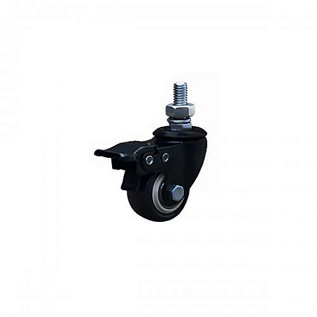 ROD.PRETO 158 GIR.FREIO C/ESP R.BP C/ROL.ESF.-PRETO (6508)